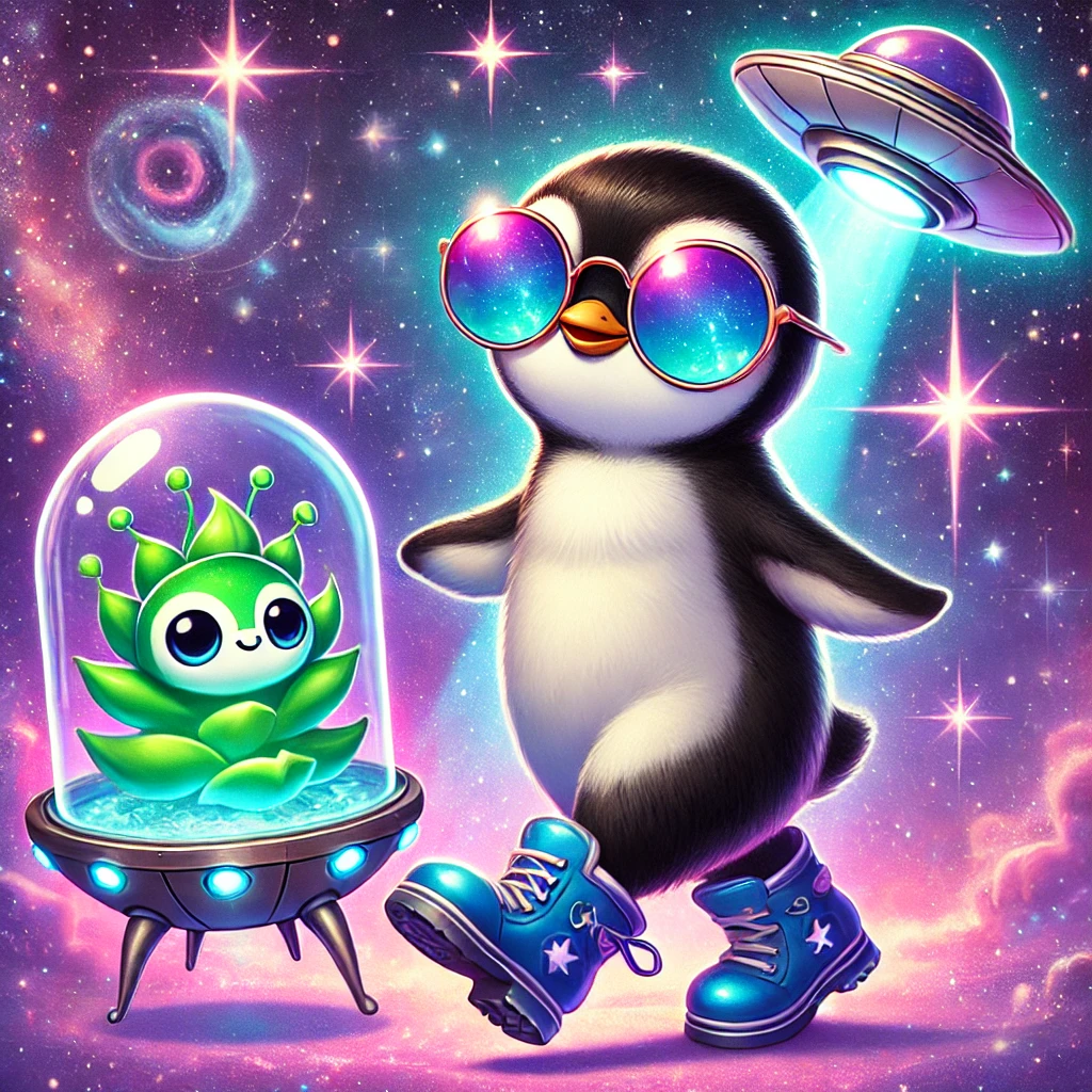 Kevin the Vibes Penguin