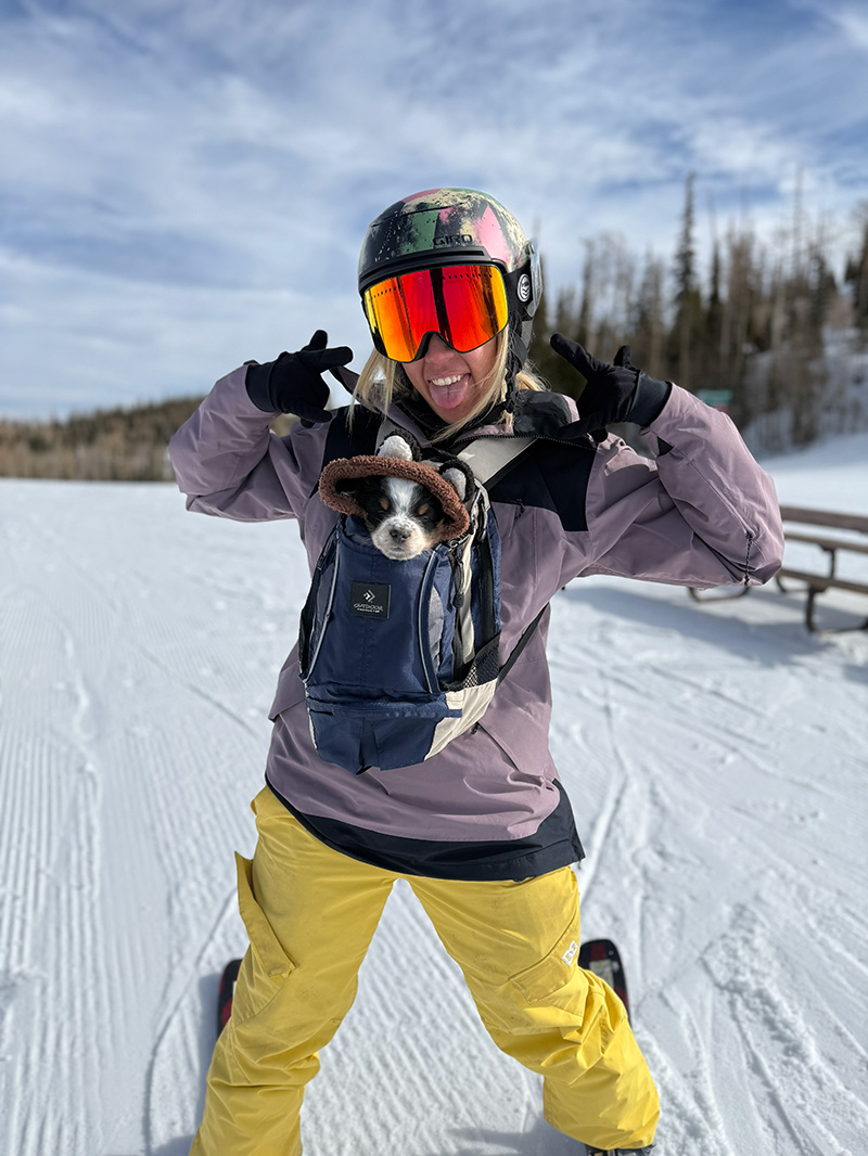 Snow day, off-orbit moment